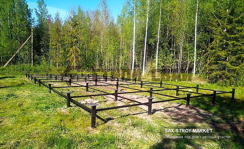 Устройство фундамента: основание под дом, подготовка площадки под фундамент — Южно-Сахалинск, Сах-Строй-Маркет